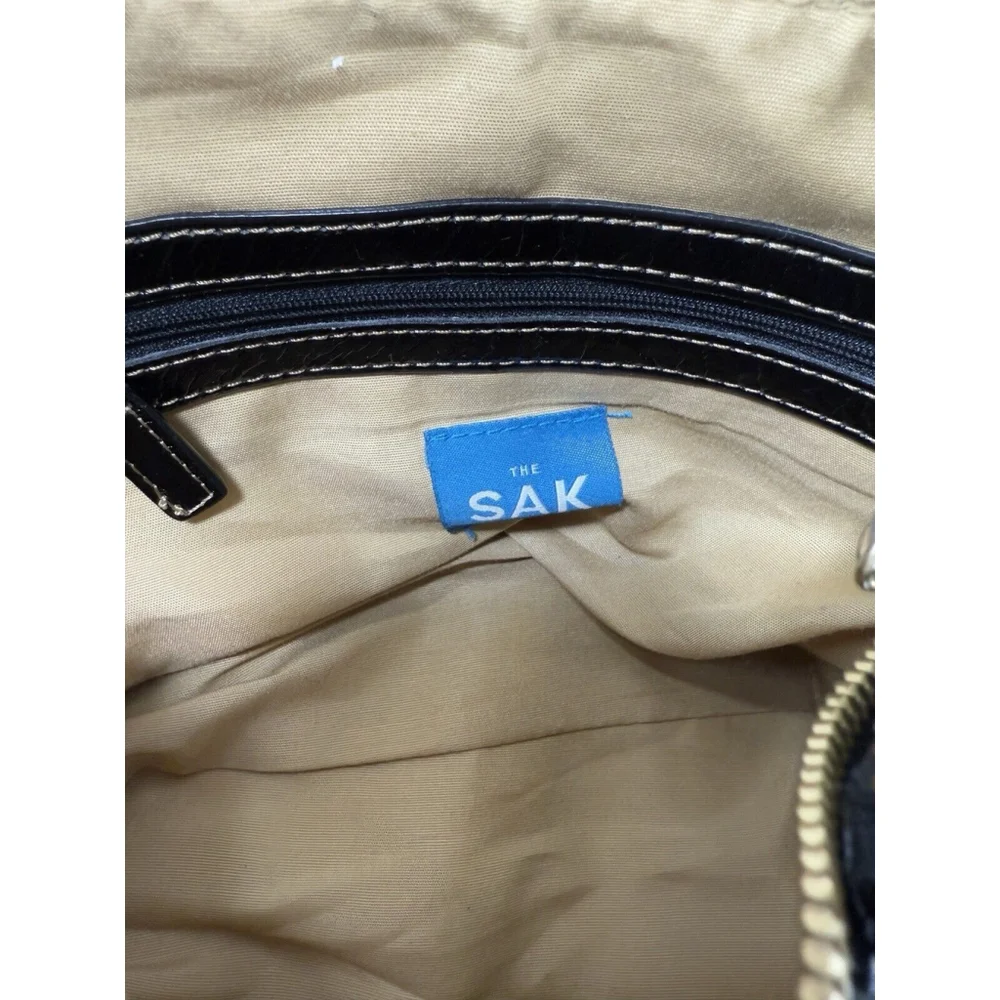 Vintage The Sak Patent Leather Hobo Shoulder Bag